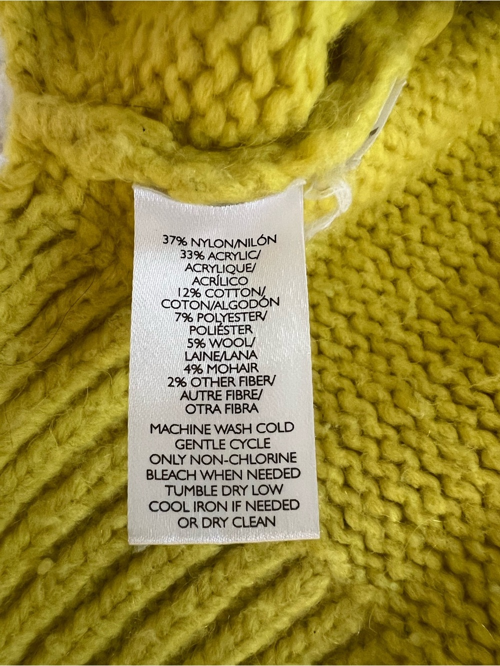 LOFT Chartreuse Fair Isle Turtleneck Sweater - Picture 8 of 10